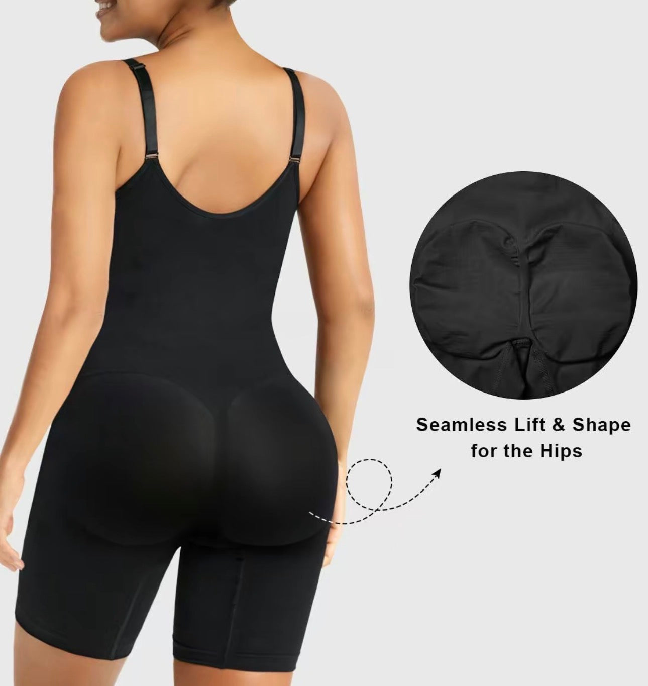 Seamless Tummy Control Shapewear, Smooth Curves Instantly