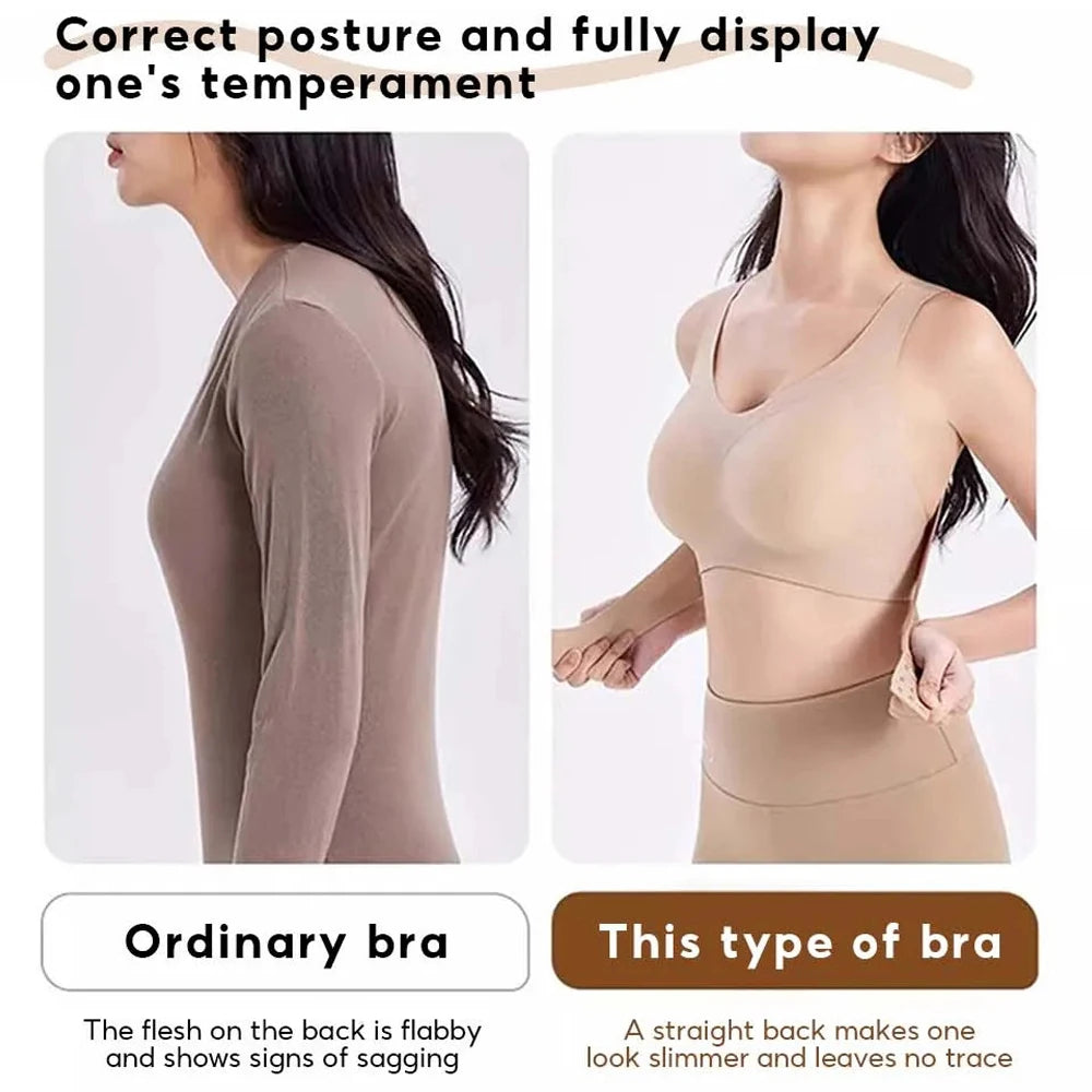 Women’s Posture Support & Shaping Bra Wireless, Comfortable & Breathable