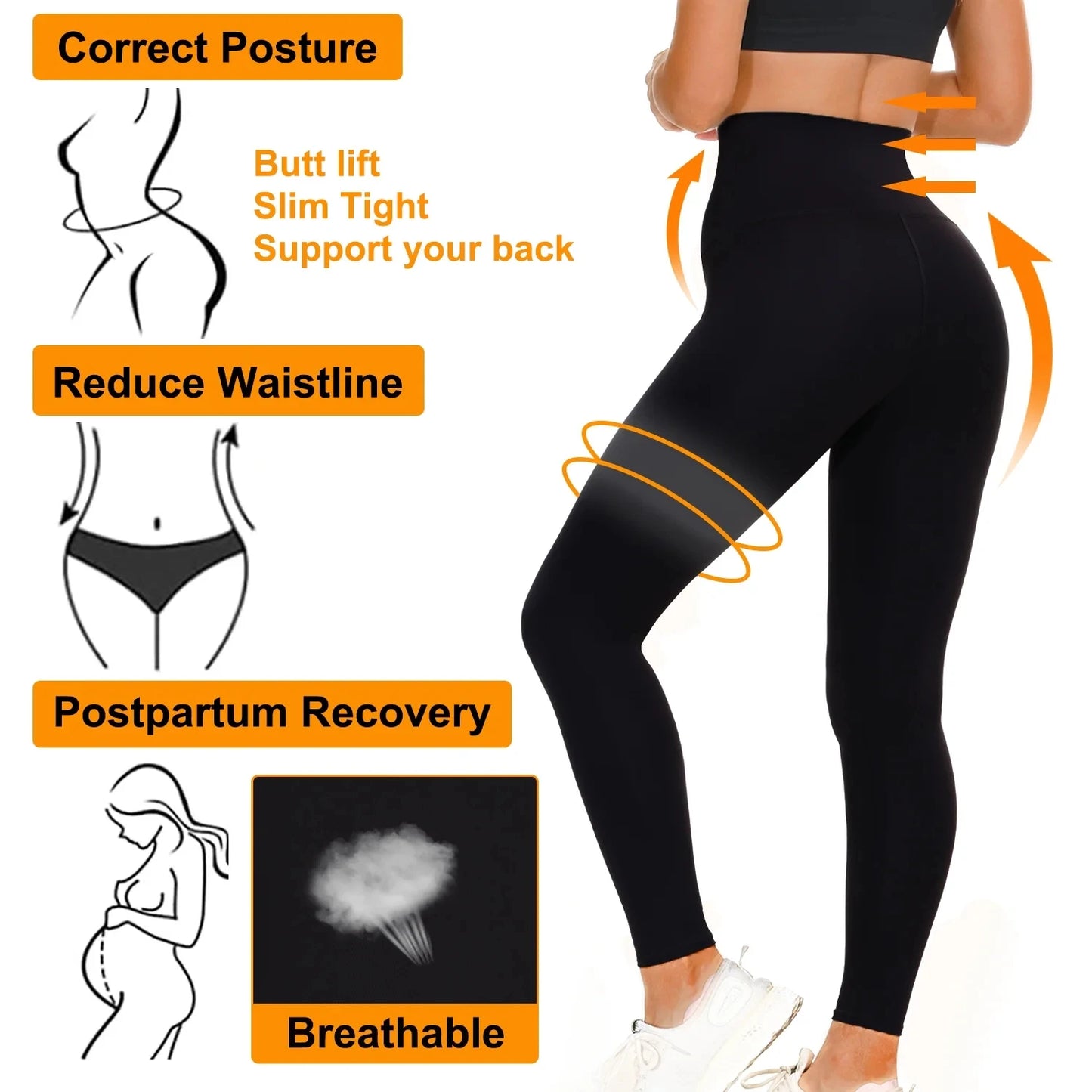 SculptFit Waist Snatching Leggings